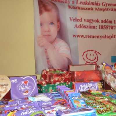 Csoki gyűjtés a Vegyipari Szakközépiskolában - adó, 1%, alapítvány, támogatás