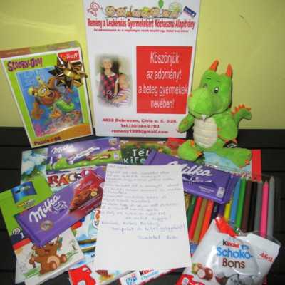 Érkeznek a „cipősdoboznyi szeretet” ajándékai és a csokoládék 2018 - alapítvány, adó 1%, támogatás