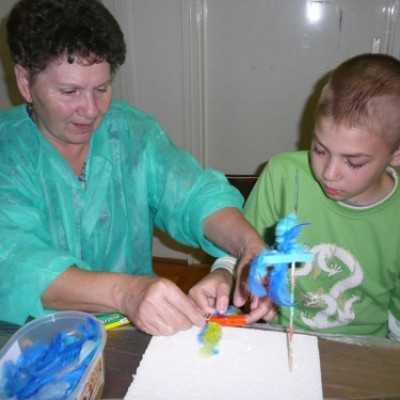 DE OEC Gyermekklinikán 2010. november 09-én tartott kézművesfoglalkozás - adó, 1%, alapítvány, támogatás