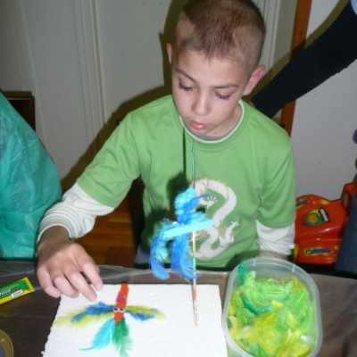 DE OEC Gyermekklinikán 2010. november 09-én tartott kézművesfoglalkozás - adó, 1%, alapítvány, támogatás