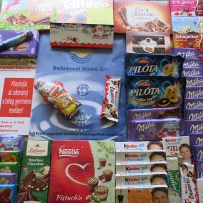 Érkeznek a „cipősdoboznyi szeretet” ajándékai és a csokoládék 2017 - alapítvány, adó 1%, támogatás