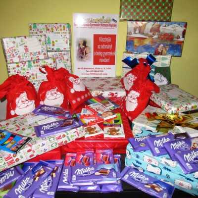 Érkeznek a „cipősdoboznyi szeretet” ajándékai és a csokoládék 2018 - alapítvány, adó 1%, támogatás