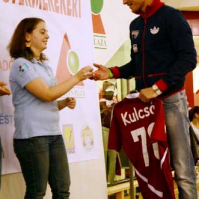 DVSC-TEVA mezek jótékonysági sorsolása és átadása! - adó, 1%, alapítvány, támogatás