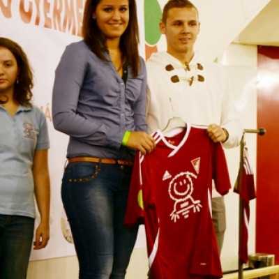 DVSC-TEVA mezek jótékonysági sorsolása és átadása! - adó, 1%, alapítvány, támogatás