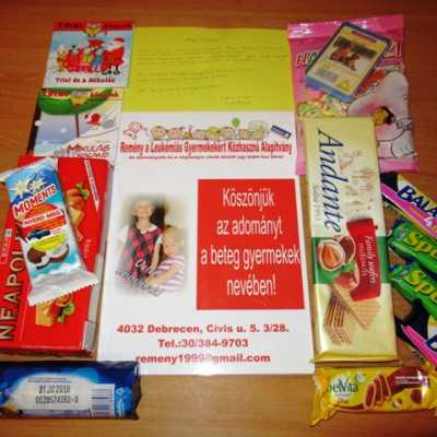 Érkeznek a „cipősdoboznyi szeretet” ajándékai és a csokoládék 2017 - alapítvány, adó 1%, támogatás