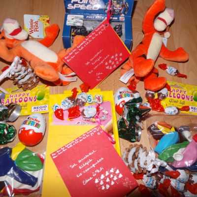 Érkeznek a „cipős doboznyi szeretet” ajándékai és a csokoládék 2015 - alapítvány, adó 1%, támogatás