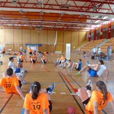 Élményekben gazdag nap Nagy László nemzetközi kézilabda táborában - adó, 1%, alapítvány, támogatás