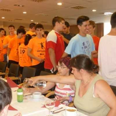 Élményekben gazdag nap Nagy László nemzetközi kézilabda táborában - adó, 1%, alapítvány, támogatás