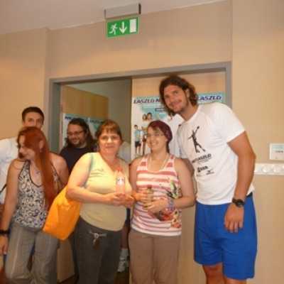 Élményekben gazdag nap Nagy László nemzetközi kézilabda táborában - adó, 1%, alapítvány, támogatás