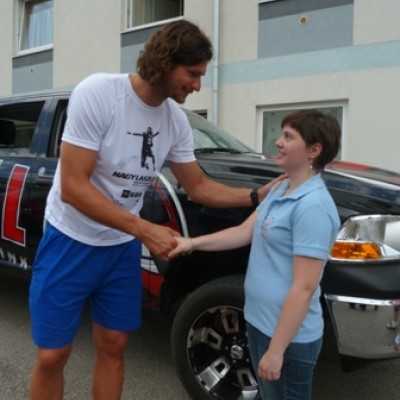 Élményekben gazdag nap Nagy László nemzetközi kézilabda táborában - adó, 1%, alapítvány, támogatás