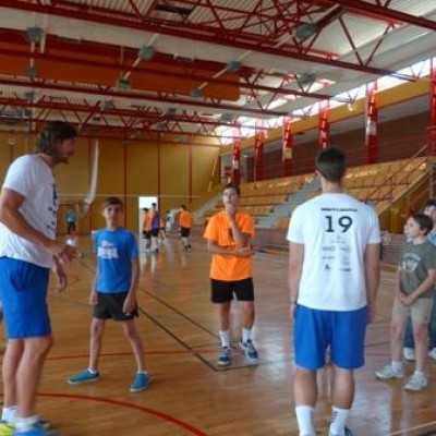 Élményekben gazdag nap Nagy László nemzetközi kézilabda táborában - adó, 1%, alapítvány, támogatás