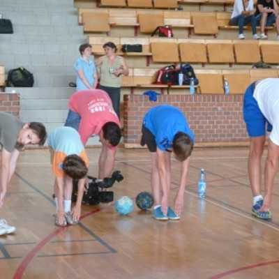 Élményekben gazdag nap Nagy László nemzetközi kézilabda táborában - adó, 1%, alapítvány, támogatás