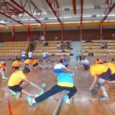 Élményekben gazdag nap Nagy László nemzetközi kézilabda táborában - adó, 1%, alapítvány, támogatás