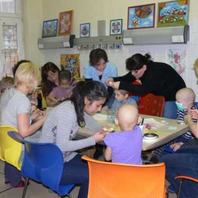 Élményterápiás kézműves foglalkozás a Madarász utcai Gyermekklinika Hematológiáján - adó, 1%, alapítvány, támogatás