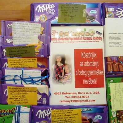 Érkeznek a „cipősdoboznyi szeretet” ajándékai és a csokoládék 2017 - alapítvány, adó 1%, támogatás