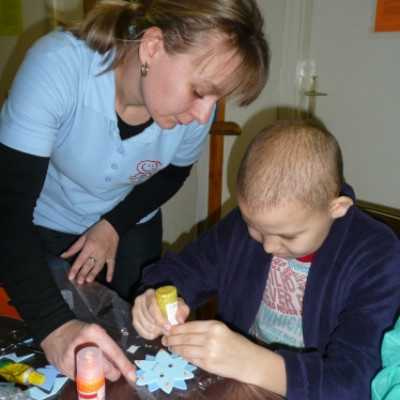 Foglalkozást tartottunk a beteg gyermekeknek - adó, 1%, alapítvány, támogatás