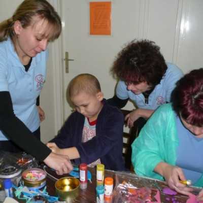 Foglalkozást tartottunk a beteg gyermekeknek - adó, 1%, alapítvány, támogatás