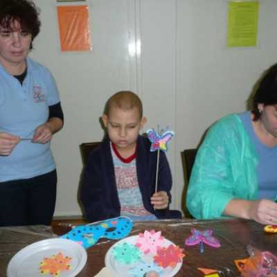 Foglalkozást tartottunk a beteg gyermekeknek - adó, 1%, alapítvány, támogatás