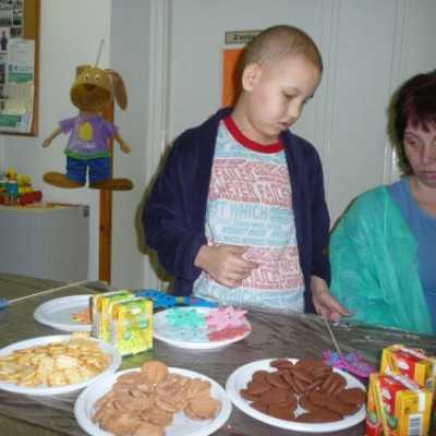 Foglalkozást tartottunk a beteg gyermekeknek - adó, 1%, alapítvány, támogatás