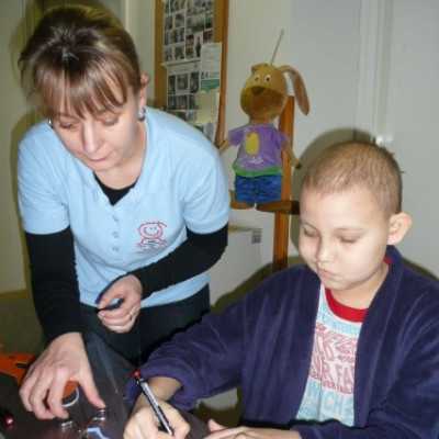 Foglalkozást tartottunk a beteg gyermekeknek - adó, 1%, alapítvány, támogatás