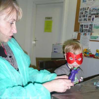 Foglalkozást tartottunk a beteg gyermekeknek - adó, 1%, alapítvány, támogatás