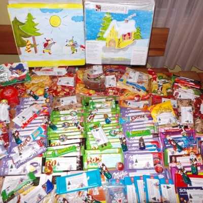 Érkeznek a „cipős doboznyi szeretet” ajándékai és a csokoládék 2015 - alapítvány, adó 1%, támogatás