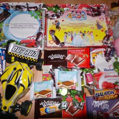 Érkeznek a „cipős doboznyi szeretet” ajándékai és a csokoládék 2015 - alapítvány, adó 1%, támogatás