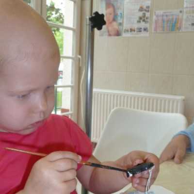 gipsz festés, hűtõmágnes készítés a Klinikán! - adó, 1%, alapítvány, támogatás