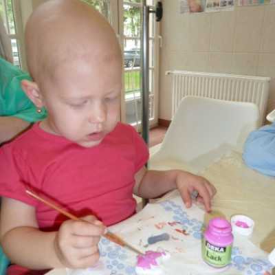 gipsz festés, hűtõmágnes készítés a Klinikán! - adó, 1%, alapítvány, támogatás