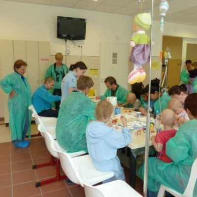 gipsz festés, hűtõmágnes készítés a Klinikán! - adó, 1%, alapítvány, támogatás