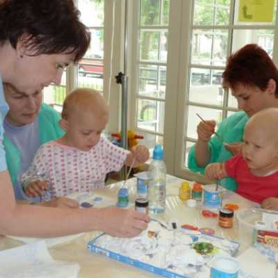 gipsz festés, hűtõmágnes készítés a Klinikán! - adó, 1%, alapítvány, támogatás