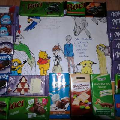 Érkeznek a „cipős doboznyi szeretet” ajándékai és a csokoládék 2015 - alapítvány, adó 1%, támogatás