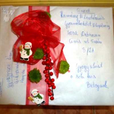 Érkeznek a „cipősdoboznyi szeretet” ajándékai és a csokoládék 2016 - alapítvány, adó 1%, támogatás