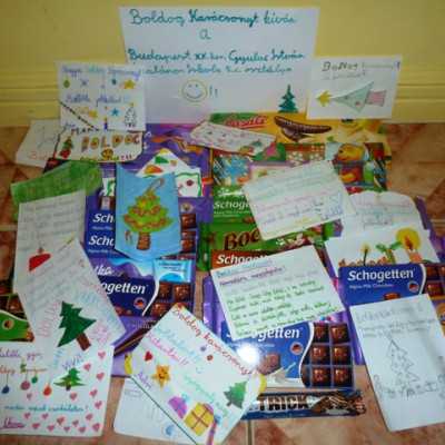 Érkeznek a „cipősdoboznyi szeretet” ajándékai és a csokoládék 2016 - alapítvány, adó 1%, támogatás