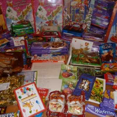 Gyűlnek a csokoládé adományok, üzenettel - adó, 1%, alapítvány, támogatás