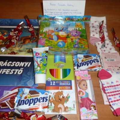 Gyűlnek a csokoládé adományok, üzenettel - adó, 1%, alapítvány, támogatás