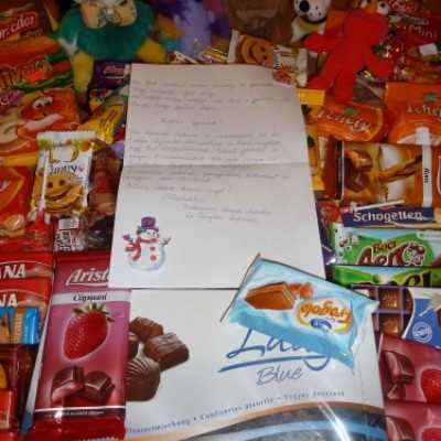 Gyűlnek a csokoládé adományok, üzenettel - adó, 1%, alapítvány, támogatás