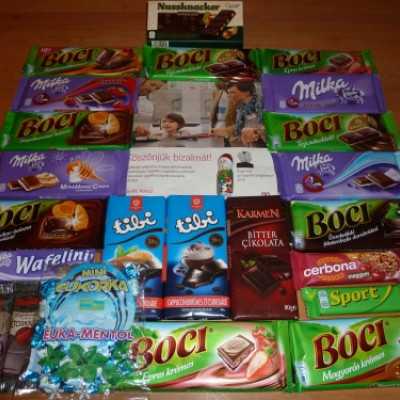 Gyűlnek a csokoládé adományok, üzenettel - adó, 1%, alapítvány, támogatás