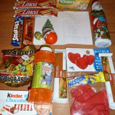 Gyűlnek a csokoládé adományok, üzenettel - adó, 1%, alapítvány, támogatás