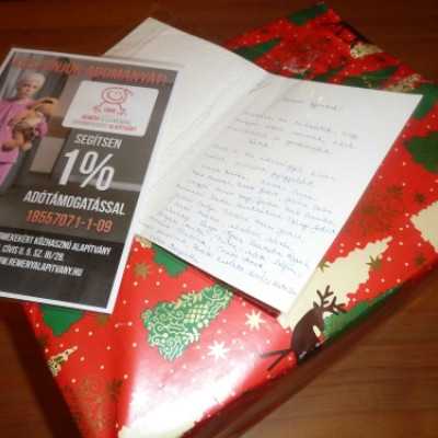 Gyűlnek a csokoládé adományok, üzenettel - adó, 1%, alapítvány, támogatás