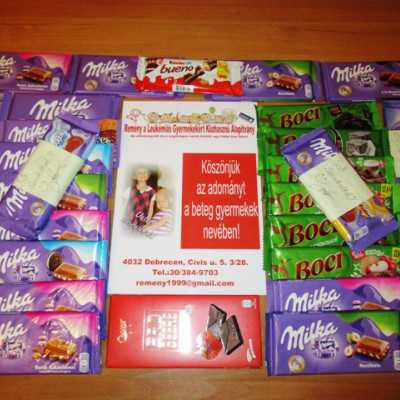 Érkeznek a „cipősdoboznyi szeretet” ajándékai és a csokoládék 2017 - alapítvány, adó 1%, támogatás