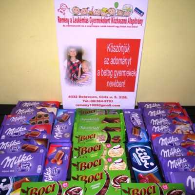 Érkeznek a „cipősdoboznyi szeretet” ajándékai és a csokoládék 2018 - alapítvány, adó 1%, támogatás