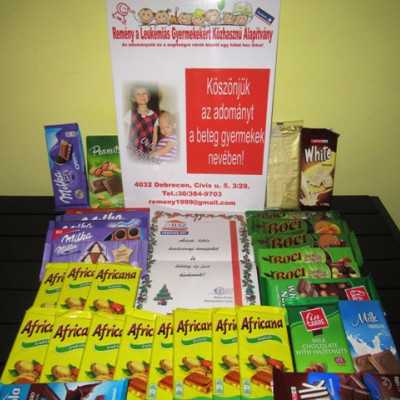 Érkeznek a „cipősdoboznyi szeretet” ajándékai és a csokoládék 2018 - alapítvány, adó 1%, támogatás