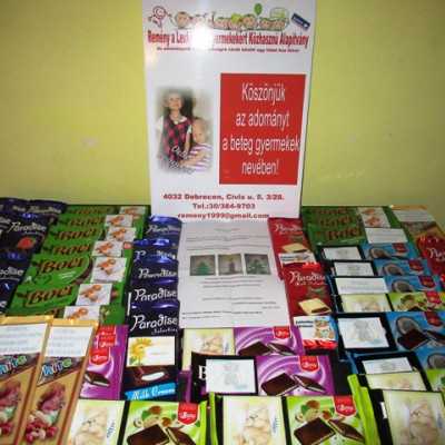 Érkeznek a „cipősdoboznyi szeretet” ajándékai és a csokoládék 2018 - alapítvány, adó 1%, támogatás