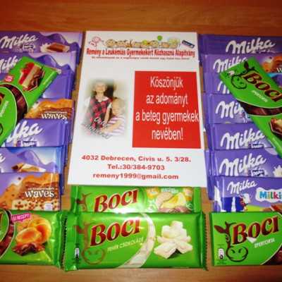 Érkeznek a „cipősdoboznyi szeretet” ajándékai és a csokoládék 2017 - alapítvány, adó 1%, támogatás