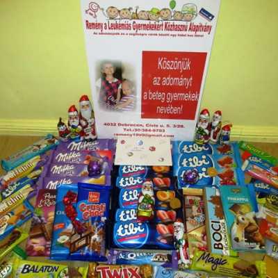Érkeznek a „cipősdoboznyi szeretet” ajándékai és a csokoládék 2017 - alapítvány, adó 1%, támogatás