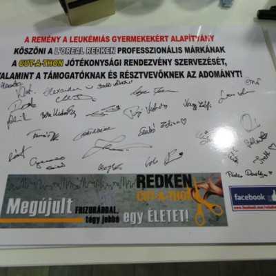 Jótékony maratoni hajvágás! - alapítvány, adó 1%, támogatás