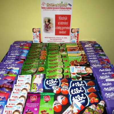 Érkeznek a „cipősdoboznyi szeretet” ajándékai és a csokoládék 2018 - alapítvány, adó 1%, támogatás