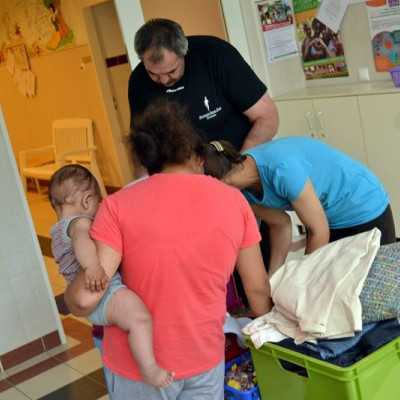 Kedves hűtő mágnes csacsik, és Hajdú Coopnál vásárolt fagyifinomságok a melegben - alapítvány, adó 1%, támogatás