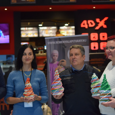 Közös Karácsonyi Filmnézés a Cinema City Debrecen moziban - alapítvány, adó 1%, támogatás